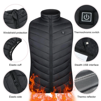 BodyHeat Verwarmd Vest – Altijd Warm en Comfortabel in de Koude Maanden