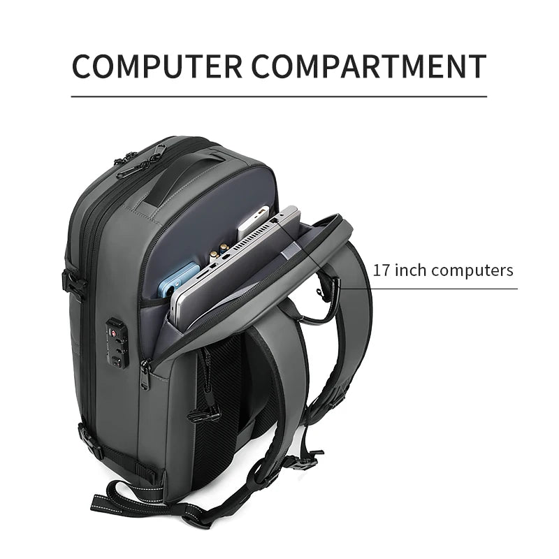 Vacuum Compression Travel Backpack