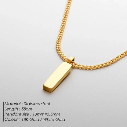 Minimalistische Hanger Ketting: Tijdloze Elegantie voor Elke Gelegenheid