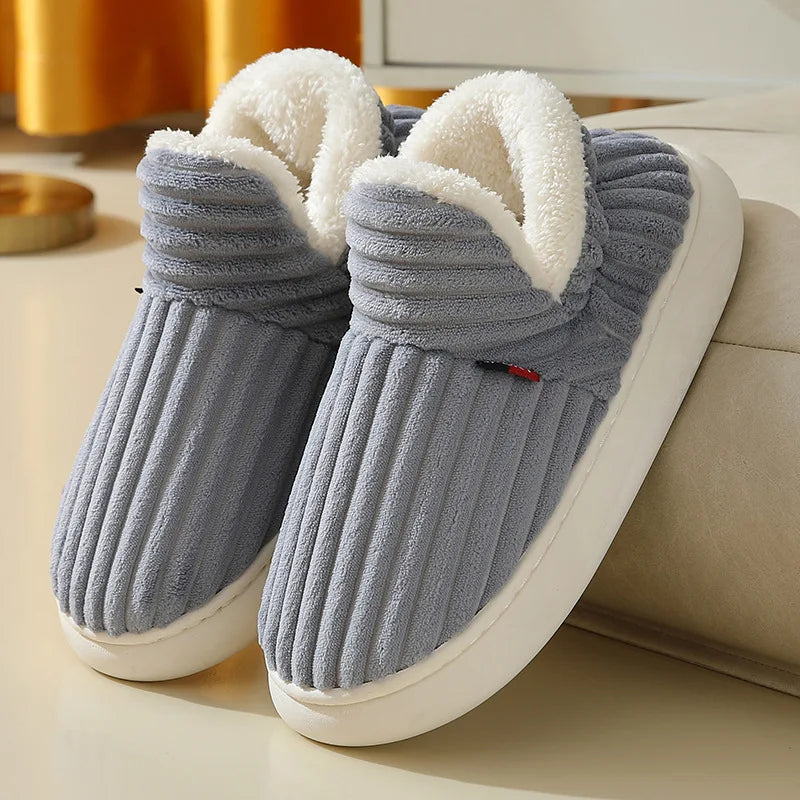 Warme Winter Fur Slippers voor Ultiem Comfort