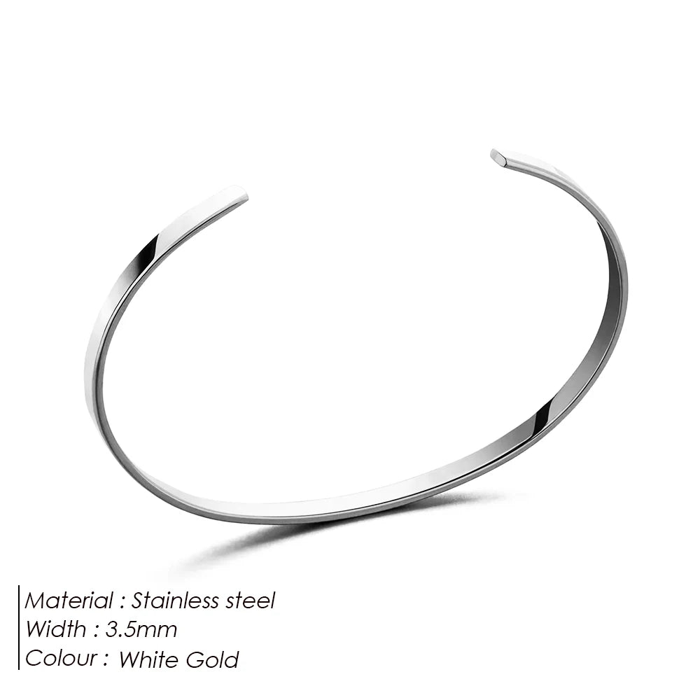 Platina Manchet Armband - Tijdloos Elegant en Duurzaam