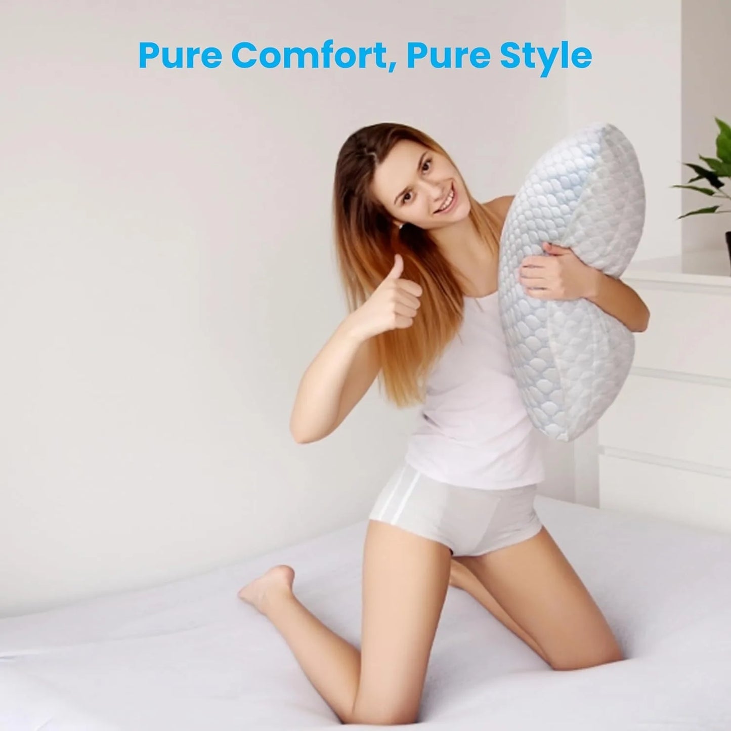 Premium Cooling Memory Foam Pillow: Voor Een Comfortabele Nachtrust Zonder Oververhitting