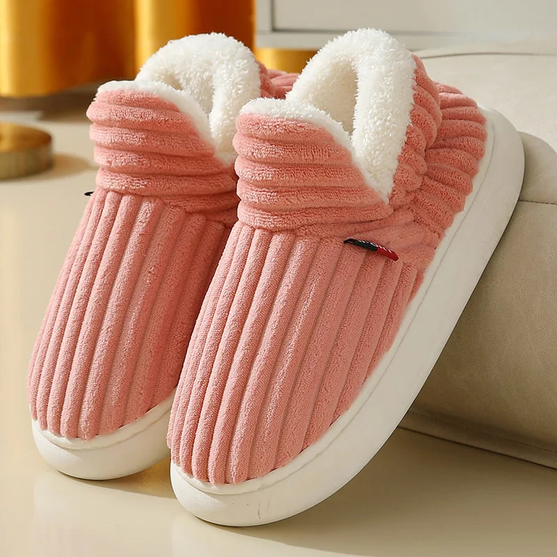 Warme Winter Fur Slippers voor Ultiem Comfort