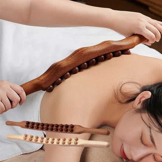 Houten Gua Sha Massager voor een Verkwikkende Gezonde Huid