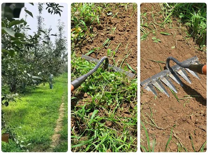 50% Korting GardenMaster | Sterke IJzeren Opzetstuk Tuinhark voor Perfecte Tuinonderhoud