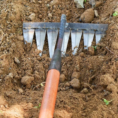 50% Korting GardenMaster | Sterke IJzeren Opzetstuk Tuinhark voor Perfecte Tuinonderhoud